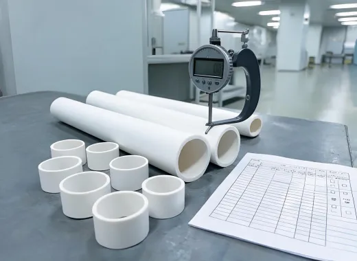 PVC extrusion inspection