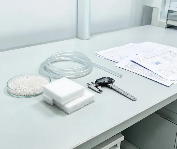 Polymer qualification bench