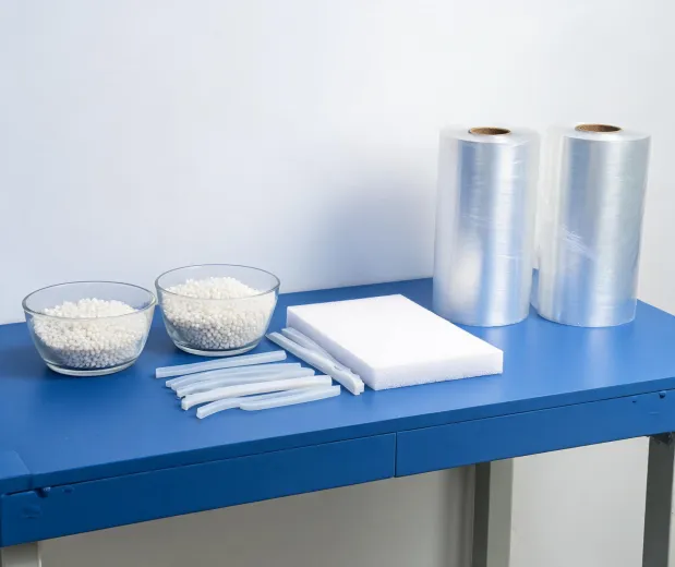 Formosa Plastics polymer product display